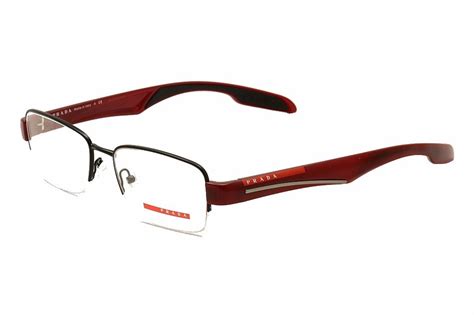 prada eyeglasses vps 55c grey 7cq-101 vps55c 52|Prada Sunglasses & Eyeglasses .